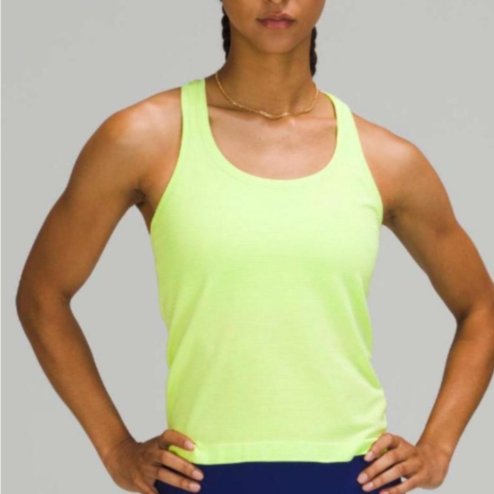 Lululemon Athletica Lime Green Tank Top